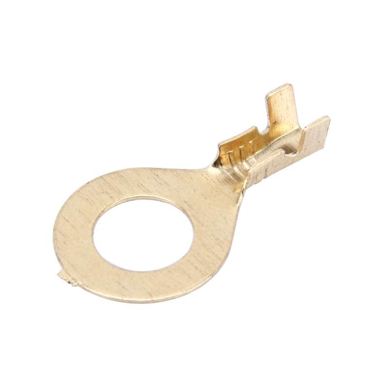 100 PCS 8.0mm DIY Ring Terminal Connectors, Cable size: 1-3.0mm2 (100pcs in one packaging, the price