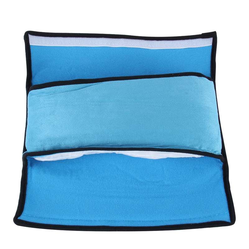 2 PCS Children Baby Safety Strap Soft Headrest Neck Support Pillow Shoulder Pad for Car Safety Seatb