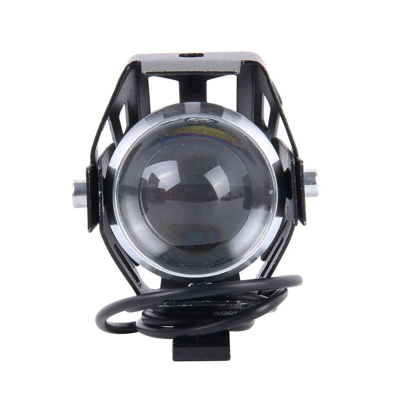 U5 10W 1000LM LED External Motorcycle Headlight Lamp, DC 12-80V(White Light)