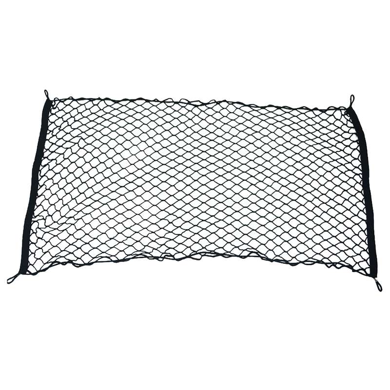 4 Hook Vehicle Universal Fit Trunk Mesh Cargo Storage Organizer Car Van SUV Back Item Net
