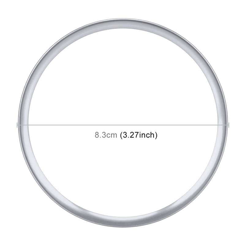 Car Auto Steering Wheel Ring Cover Trim Sticker Decoration for Audi A4L / A3 / A5 2017-2019(Purple)