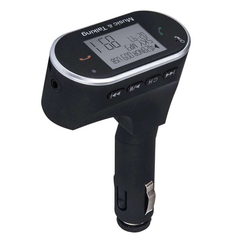 630C Chicken Leg Shape Car Stereo Radio MP3 Audio Player, Bluetooth Hands-free Car Kit FM Transmitte