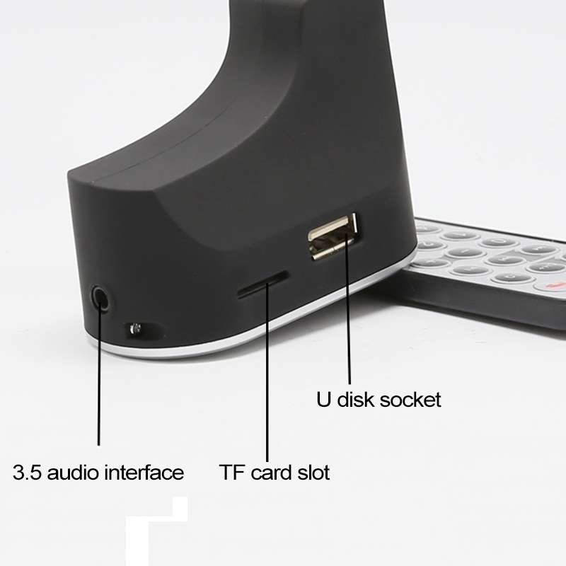 630C Chicken Leg Shape Car Stereo Radio MP3 Audio Player, Bluetooth Hands-free Car Kit FM Transmitte