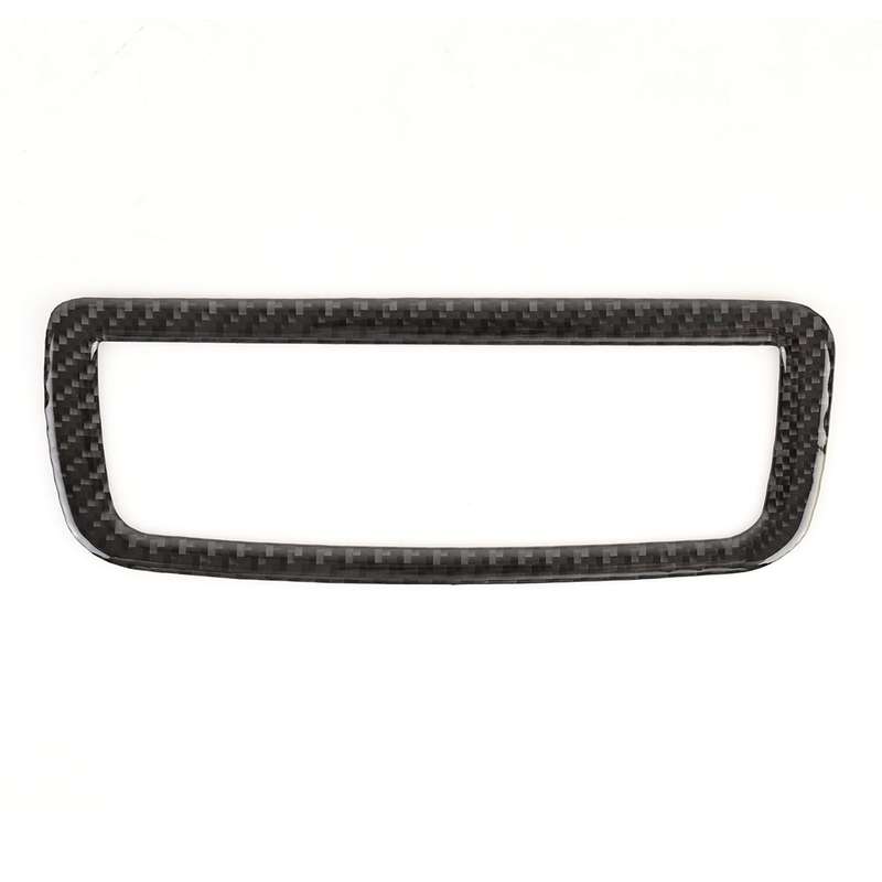 Car Rear Dome Light Panel Carbon Fiber Decorative Sticker for Mercedes-Benz W204 2007-2013