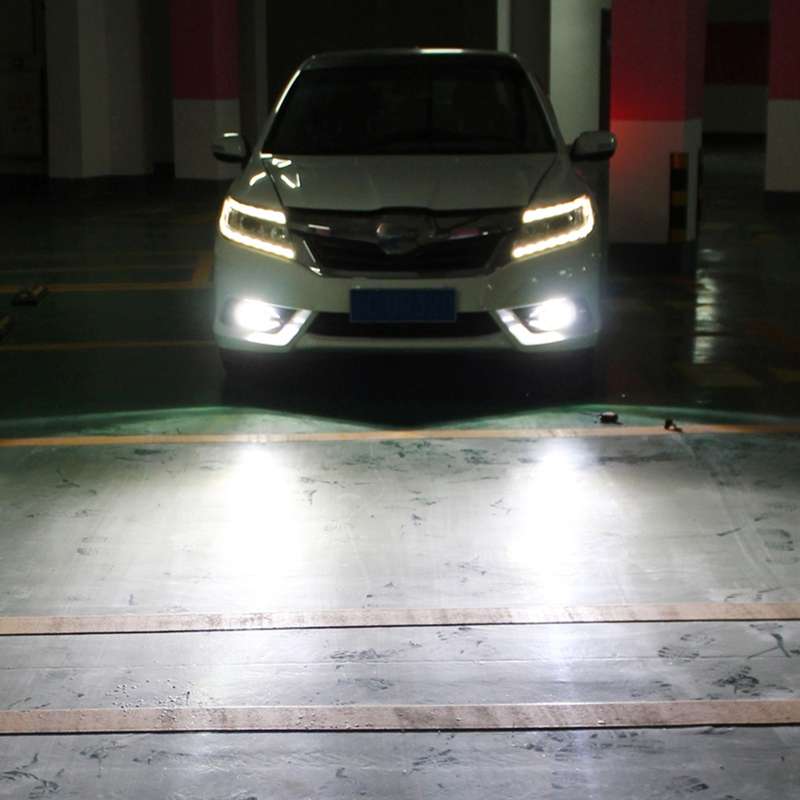 2 PCS H3 72W 1000LM 6000-6500K Super Bright Car Fog Light LED Bulbs, DC 12-24V(White Light)