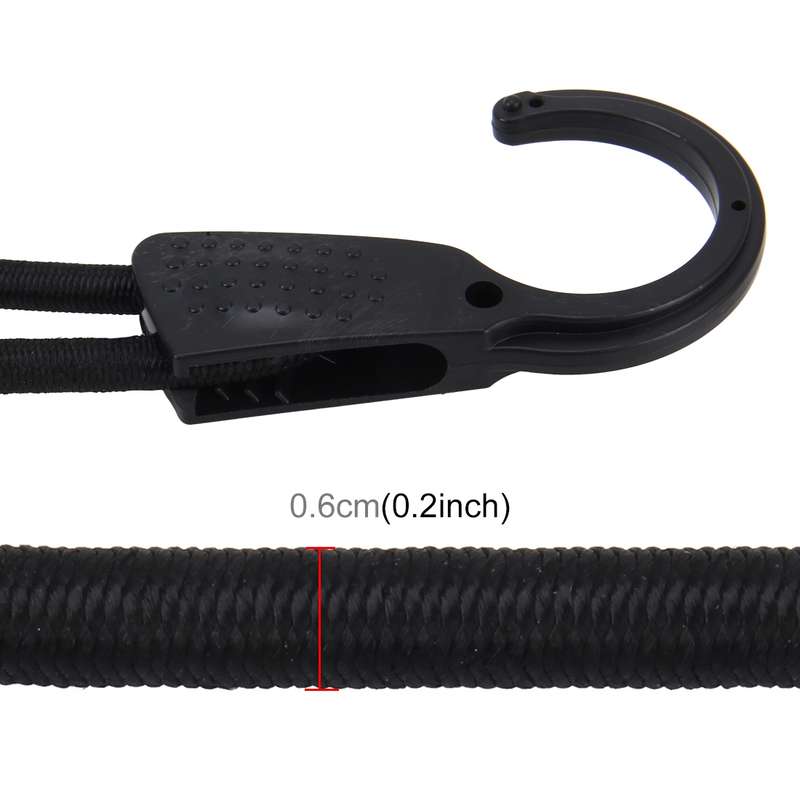 Reusable Car Fastening Rope Car Adjustable Elastic Rope Trunk Storage Hooks Strap Fastening Vehicle