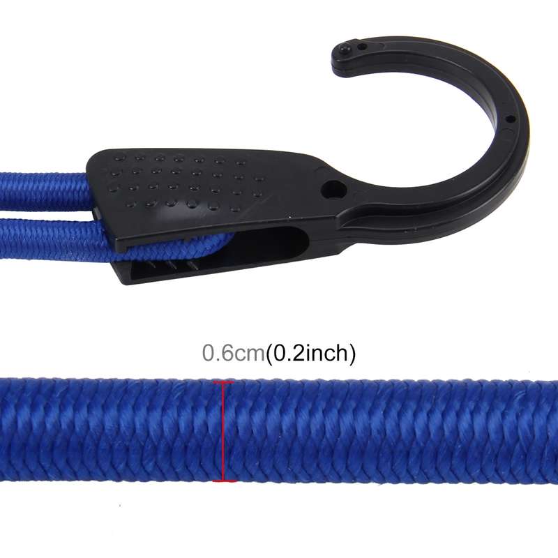 Reusable Car Fastening Rope Car Adjustable Elastic Rope Trunk Storage Hooks Strap Fastening Vehicle