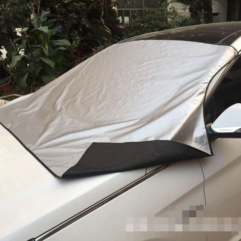 Magnetic Car Front Windshield Car Snow Block / Frost Block Cover Winter Car Snow Shield Cover Auto F