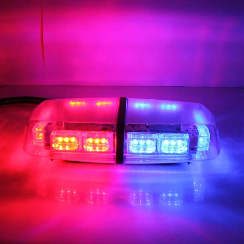 HB-806C 30W 30 LED Vehicle Roof Top Emergency Hazard Warning Strobe Light,DC 12V , Wire Length: 70cm