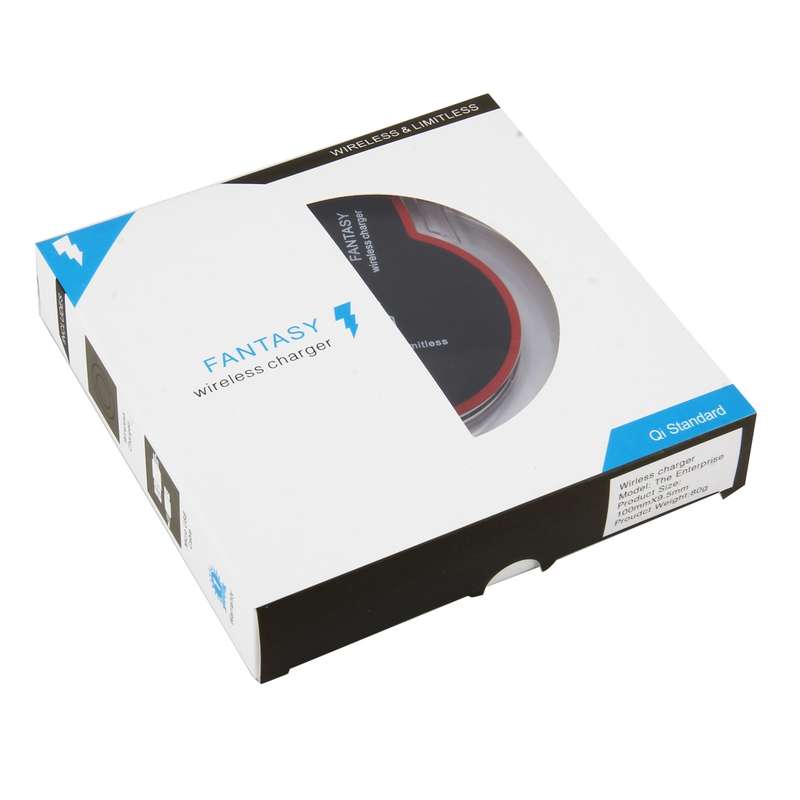 Safety Wireless and Limitless QI-standard Wireless Charger Fast Charging Charger with Micro USB Cabl