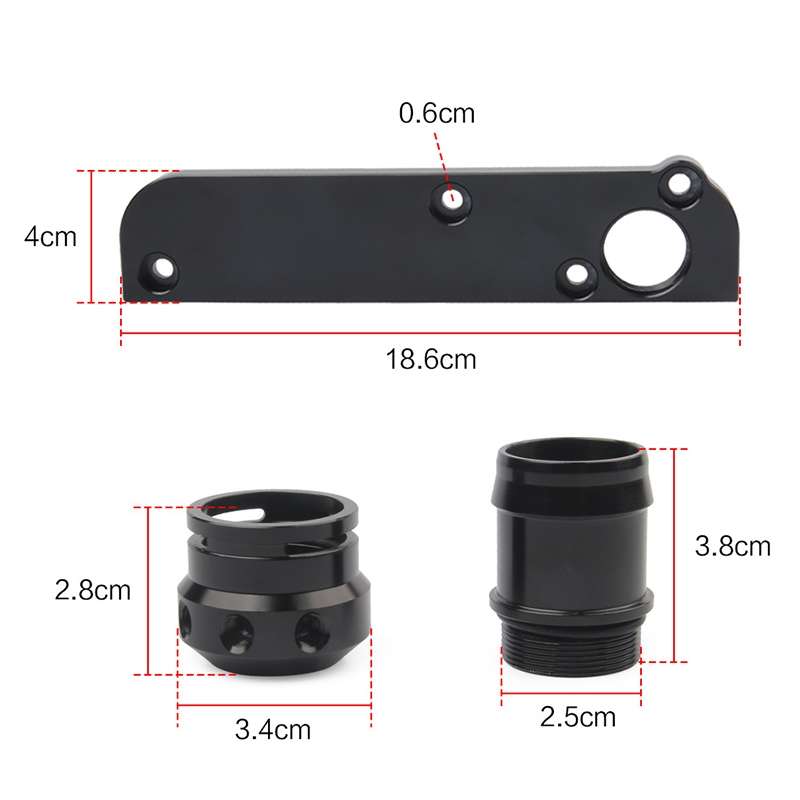 Modified Forged PCV Care Board Kit PCV Delete Plate for Audi / Volkswagen Golf PCV Vacuum Adapt