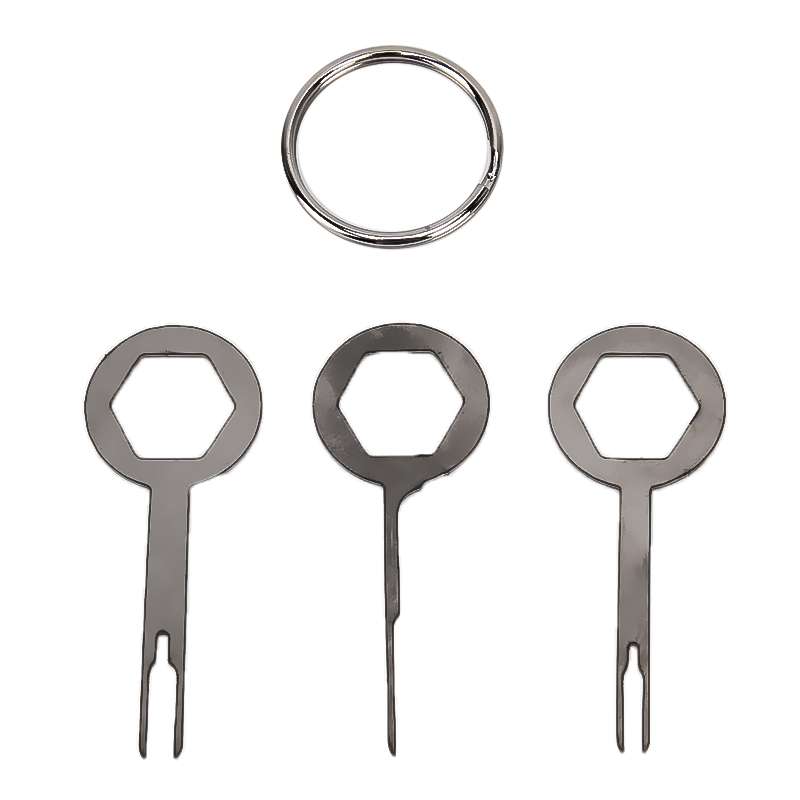 3 PCS Auto Car Plug Circuit Board Wire Harness Terminal Extraction Pick Connector Crimp Pin Back Nee