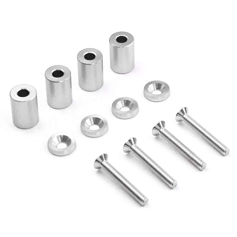 4 PCS Car Modified Isolation Column Engine Cover Blocked Up Screw Engine Turbine Ventilation Gasket