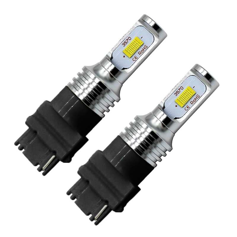 2 PCS 3156 72W 1000LM 6000-6500K Car Auto Turn Backup LED Bulbs Reversing Lights, DC 12-24V(Yellow L