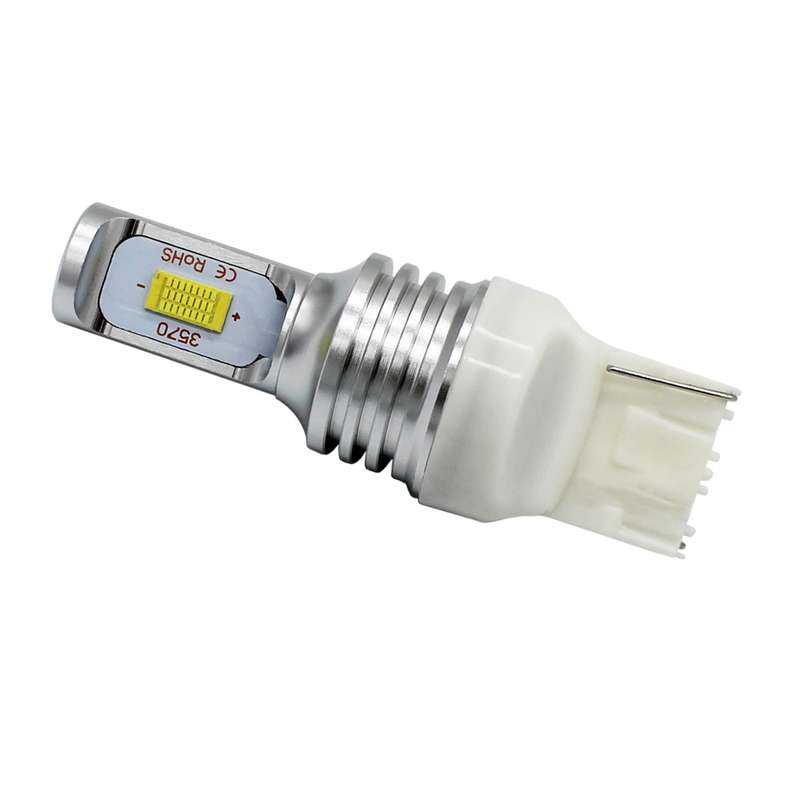 2 PCS T20/7440 72W 1000LM 6000-6500K Bright White Light Car Turn Backup LED Bulbs Reversing Lights,