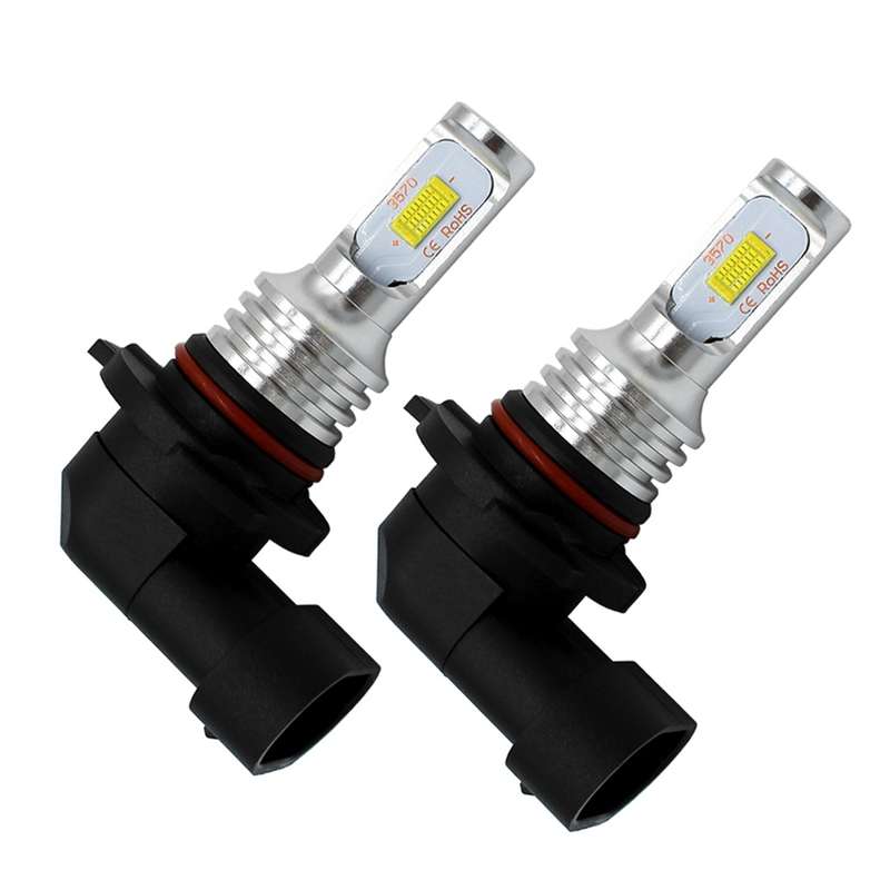 2 PCS 9005 HB3 72W 1000LM 6000-6500K Super Bright White Light Car Fog LED Bulbs, DC 12-24V (Ice Blue