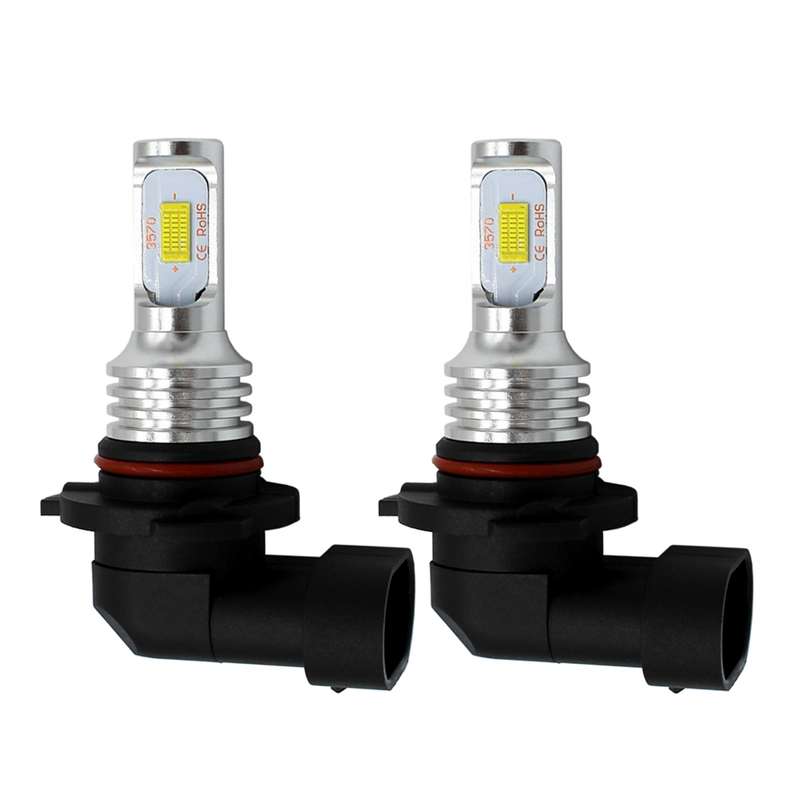 2 PCS 9005 HB3 72W 1000LM 6000-6500K Super Bright White Light Car Fog LED Bulbs, DC 12-24V (Yellow L