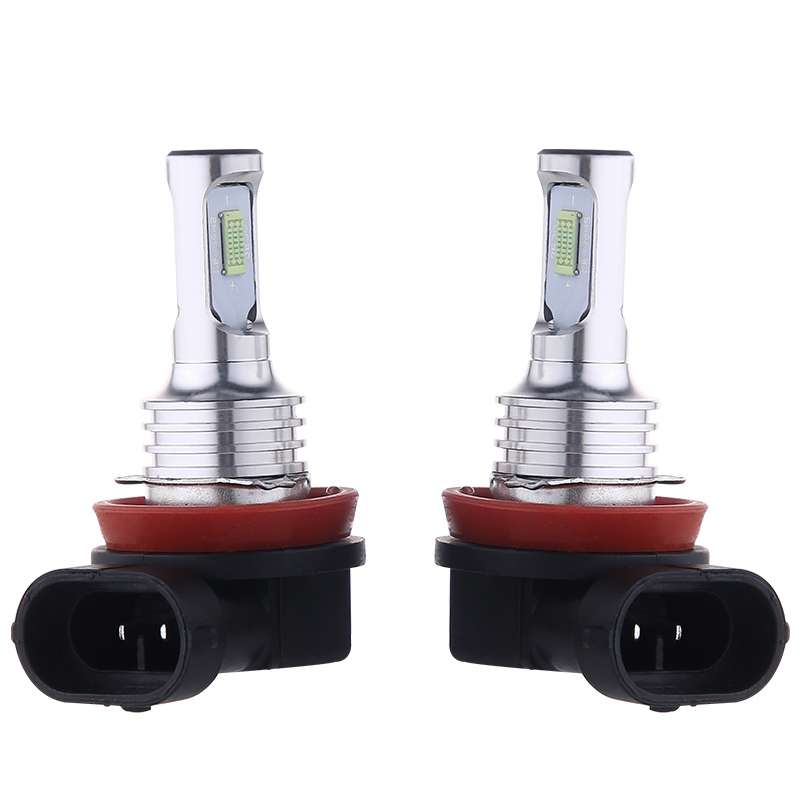2 PCS H8/H11 72W 1000LM 6000-6500K Super Bright White Light Car Fog LED Bulbs, DC 12-24V (Ice Blue L