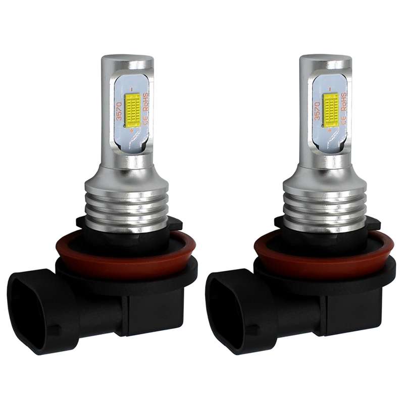 2 PCS H8/H11 72W 1000LM 6000-6500K Super Bright White Light Car Fog LED Bulbs, DC 12-24V(White Light