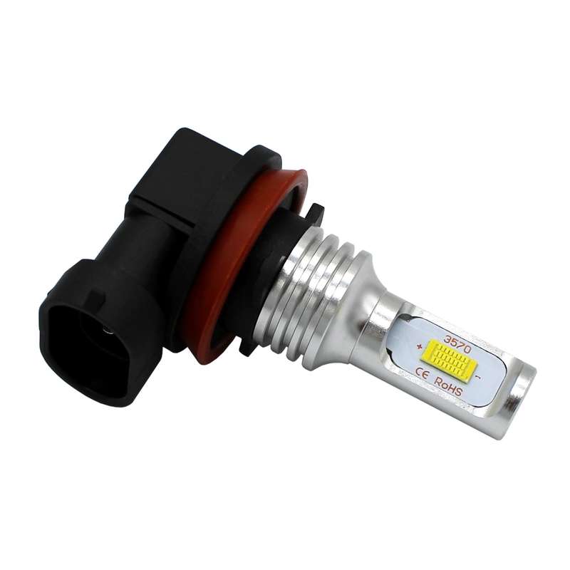 2 PCS H8/H11 72W 1000LM 6000-6500K Super Bright White Light Car Fog LED Bulbs, DC 12-24V(White Light