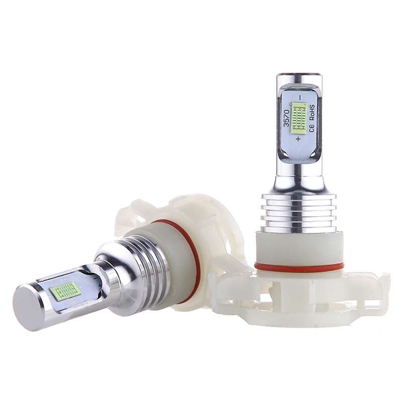 2 PCS H16(EU) 72W 1000LM 6000-6500K Super Bright White Light Car Fog LED Bulbs, DC 12-24V (Ice Blue