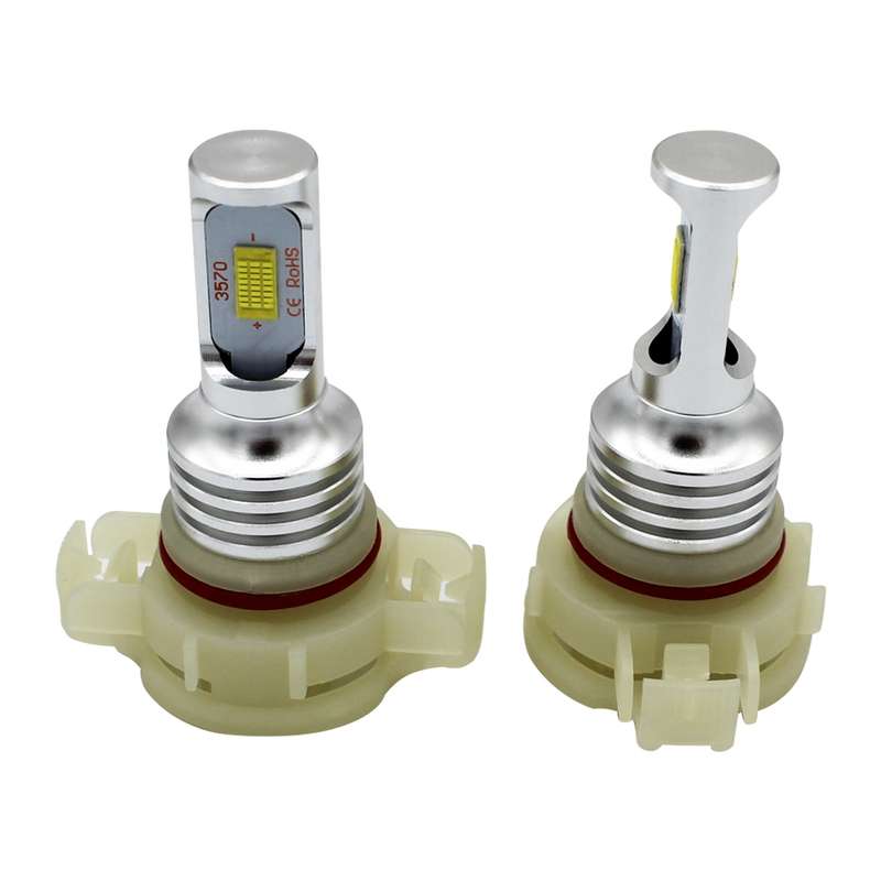 2 PCS H16(EU) 72W 1000LM 6000-6500K Super Bright White Light Car Fog LED Bulbs, DC 12-24V(White Ligh
