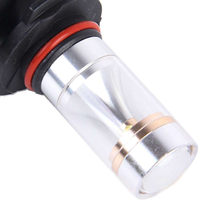 2 PCS 9006 350 LM 6000K 30W White Light 6 LED Car Fog Light Bulb, DC 12V