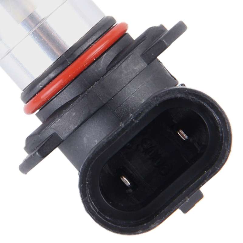 2 PCS 9006 350 LM 6000K 30W White Light 6 LED Car Fog Light Bulb, DC 12V