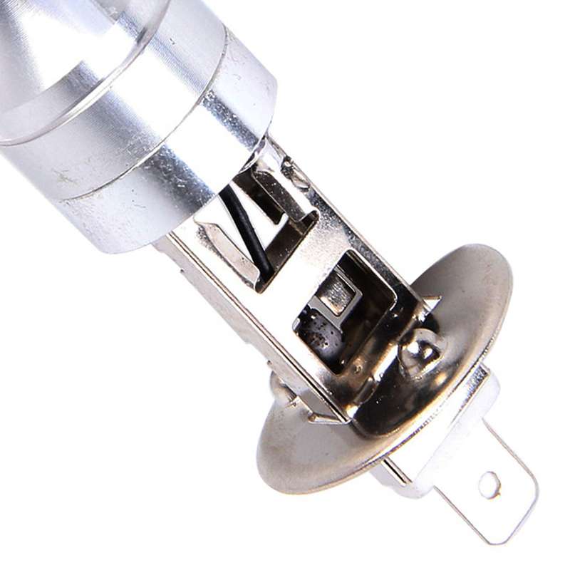 2 PCS H1 30W 350 LM 6000K White Light 6 LED Car Fog Light Bulb, DC 12V
