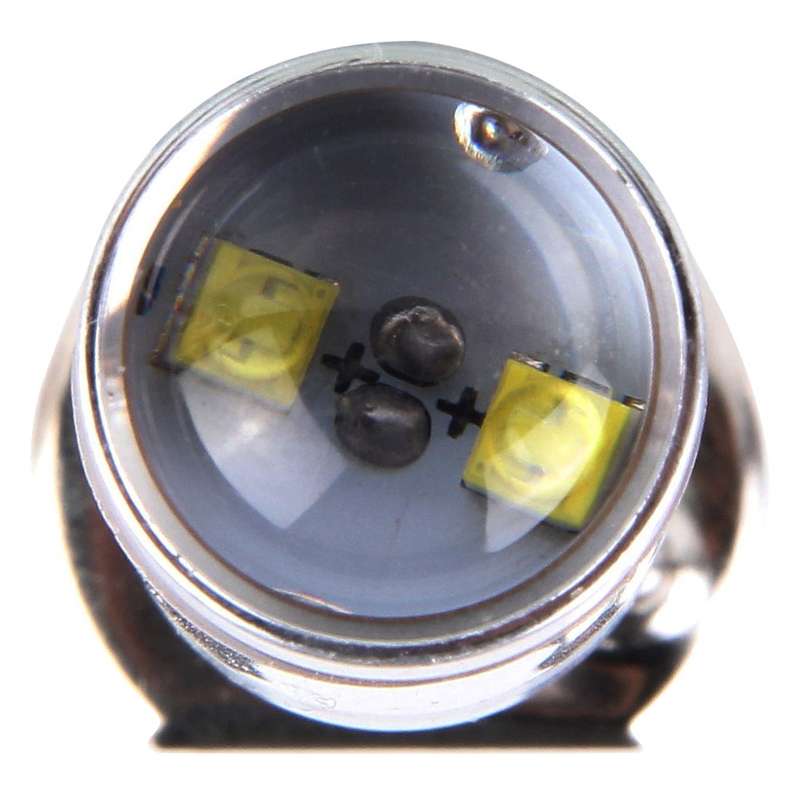 2 PCS H1 30W 350 LM 6000K White Light 6 LED Car Fog Light Bulb, DC 12V