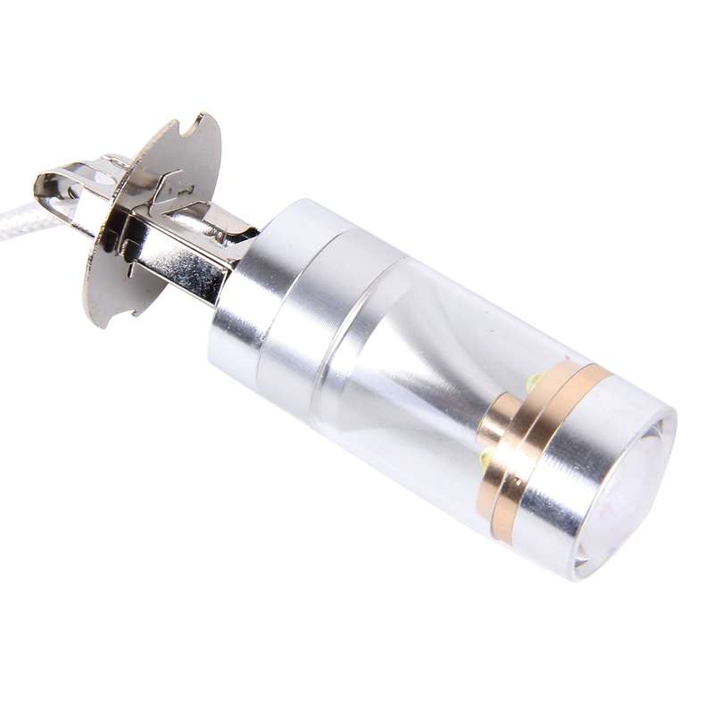 2 PCS H3 30W 350 LM 6000K White Light 6 LED Car Fog Light Bulb, DC 12V
