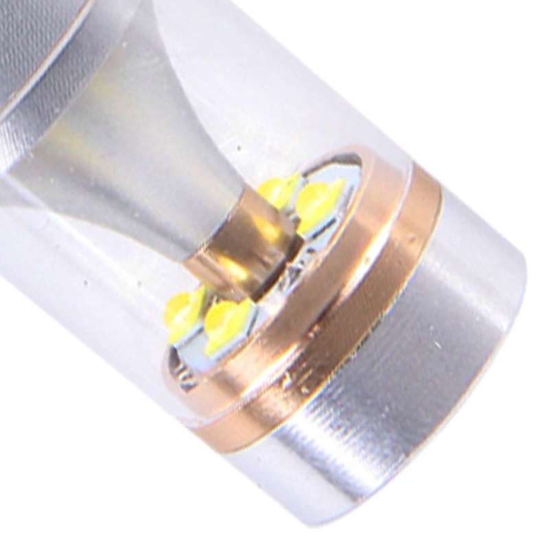 2 PCS H3 30W 350 LM 6000K White Light 6 LED Car Fog Light Bulb, DC 12V