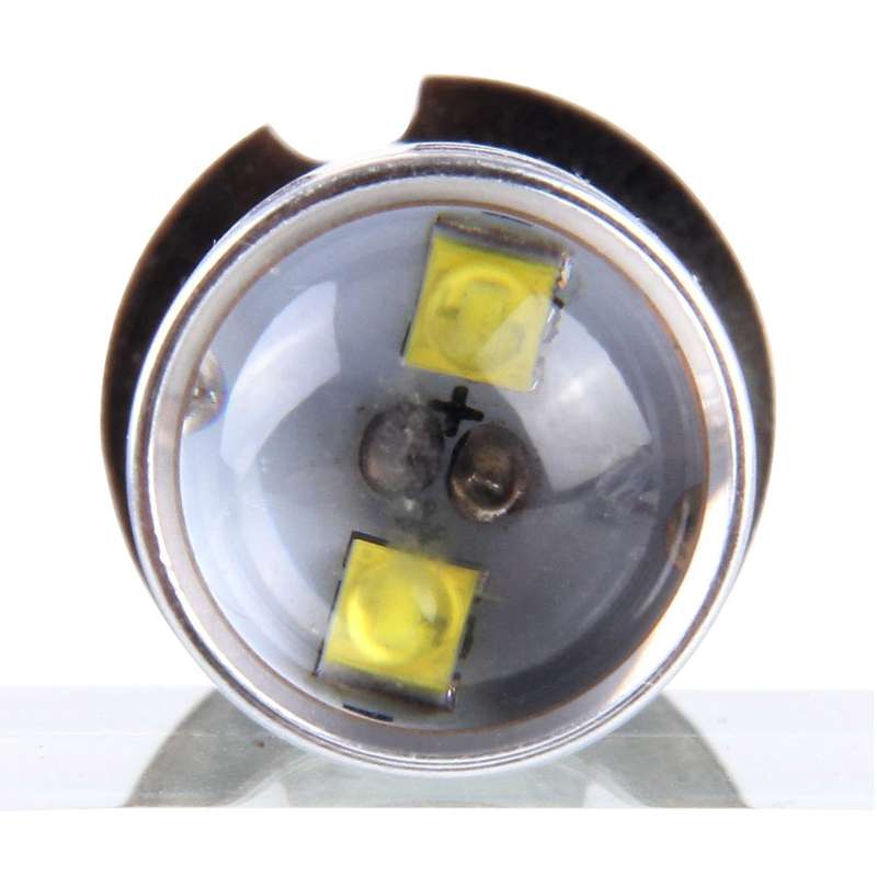 2 PCS H3 30W 350 LM 6000K White Light 6 LED Car Fog Light Bulb, DC 12V