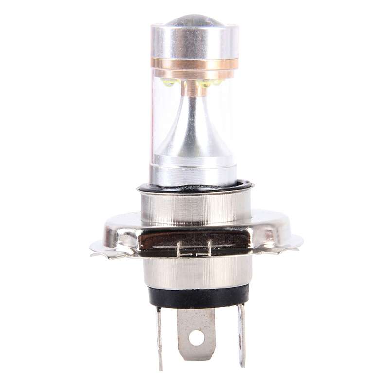2 PCS H4 350 LM 6000K 30W White Light 6 LED Car Fog Light Bulb, DC 12V