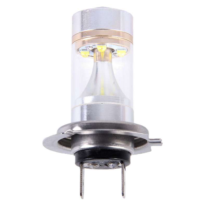 2 PCS H7 30W 350 LM 6000K White Light 6 LED Car Fog Light Bulb, DC 12V
