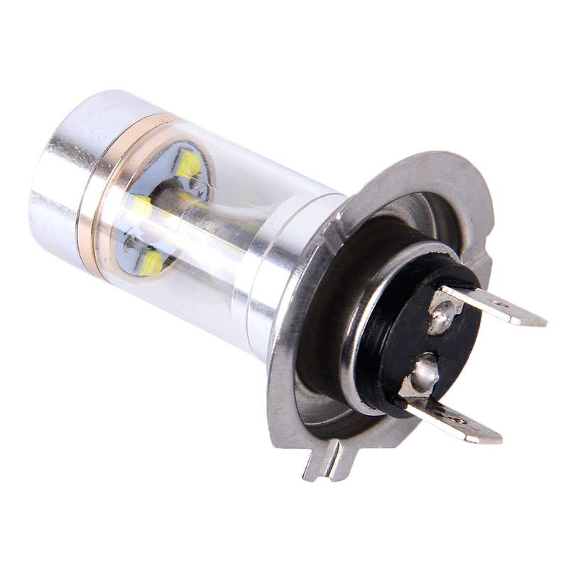 2 PCS H7 30W 350 LM 6000K White Light 6 LED Car Fog Light Bulb, DC 12V