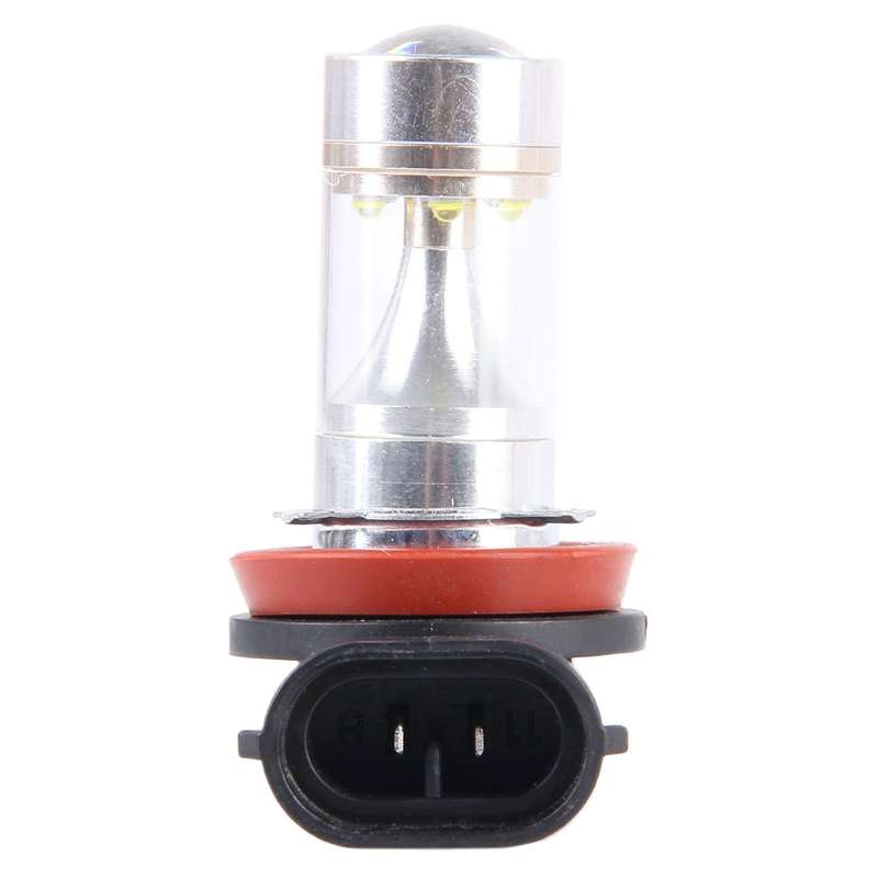 2 PCS H8/H11 30W 350 LM 6000K White Light 6 LED Car Fog Light Bulb, DC 12V