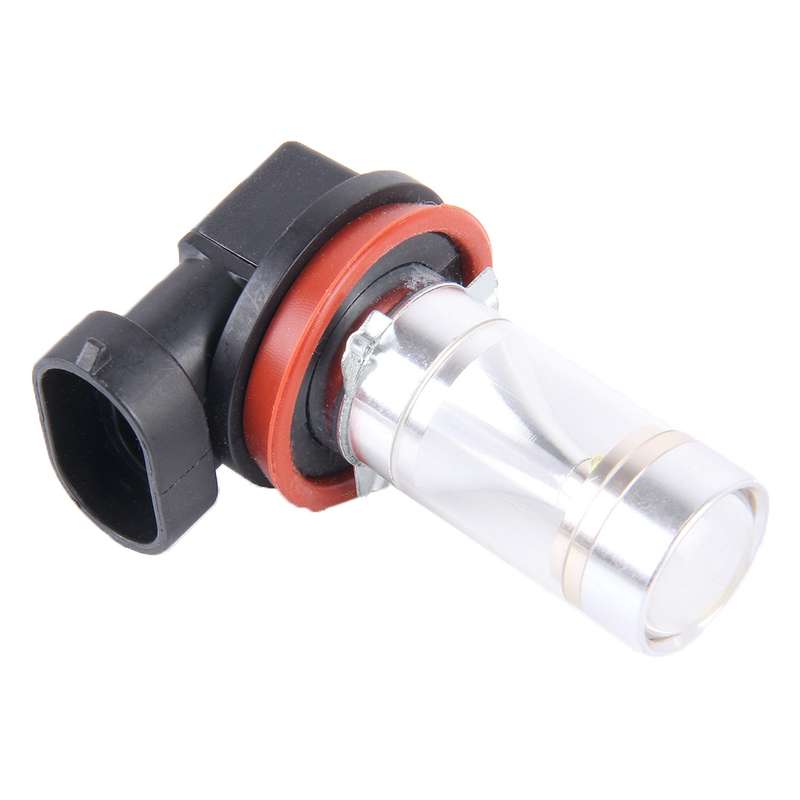 2 PCS H8/H11 30W 350 LM 6000K White Light 6 LED Car Fog Light Bulb, DC 12V