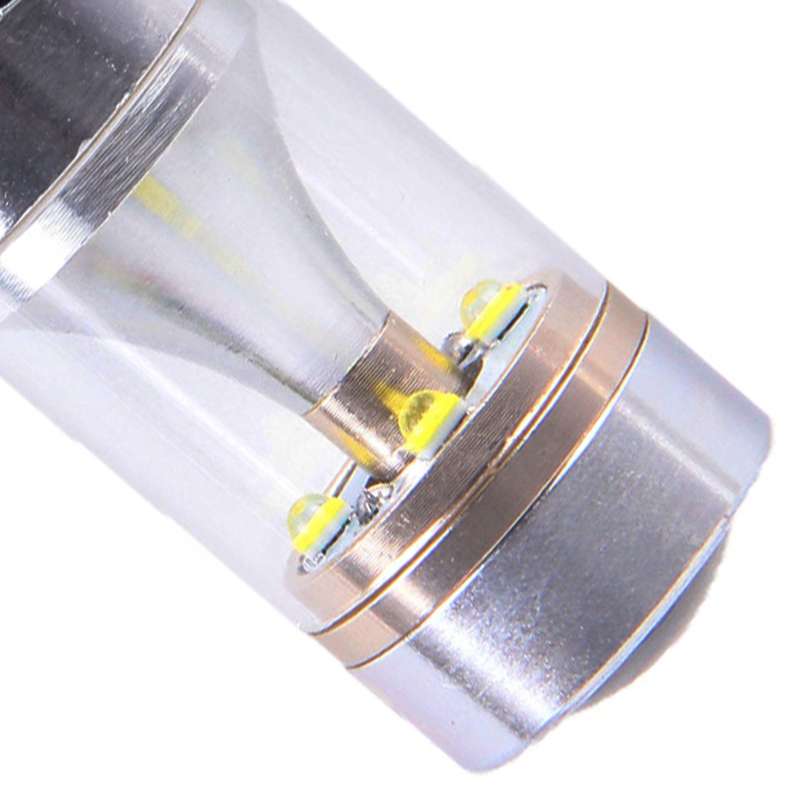 2 PCS H8/H11 30W 350 LM 6000K White Light 6 LED Car Fog Light Bulb, DC 12V