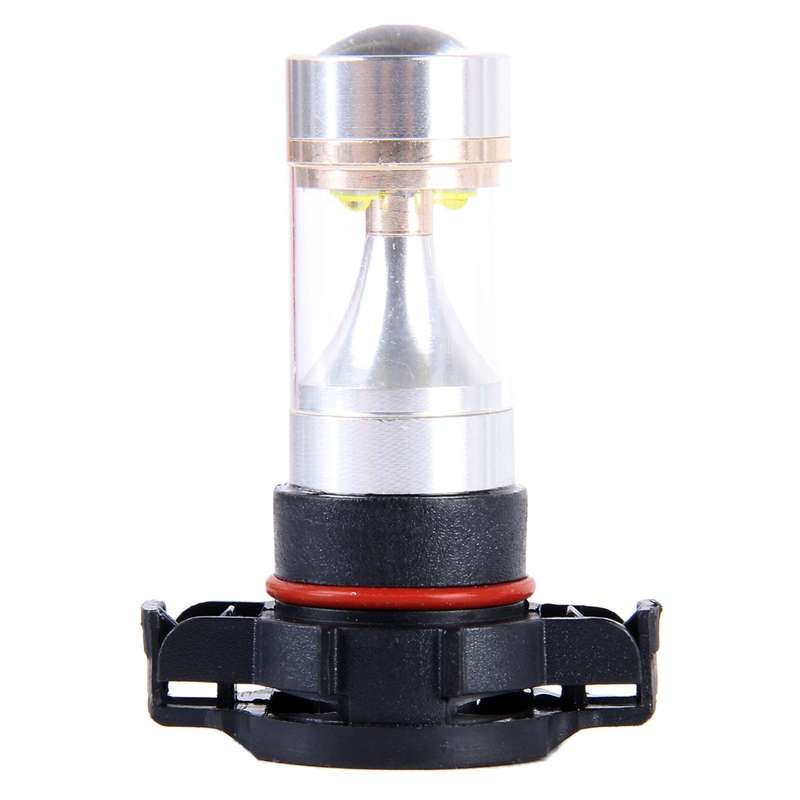 2 PCS H16 30W 350LM 6000K White Light 6 LED Car Fog Light Bulb, DC 12V