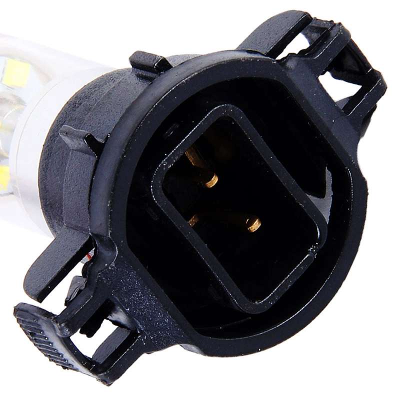 2 PCS H16 30W 350LM 6000K White Light 6 LED Car Fog Light Bulb, DC 12V