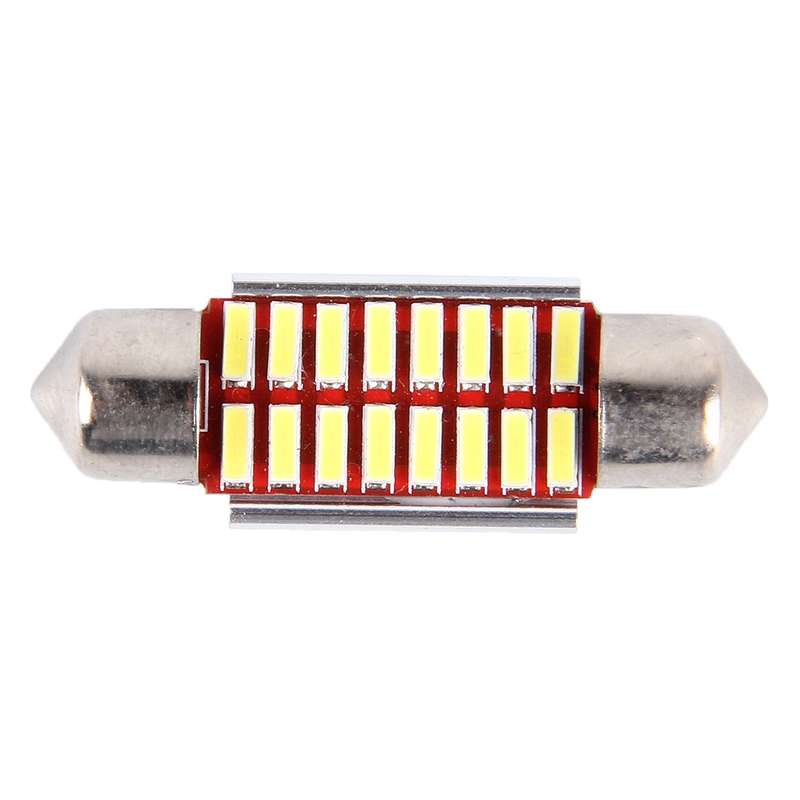 2 PCS DC 12V 3W 36MM Bicuspid Car Door Lamps Registration Mark light Dashboard Dome Door Lights LED