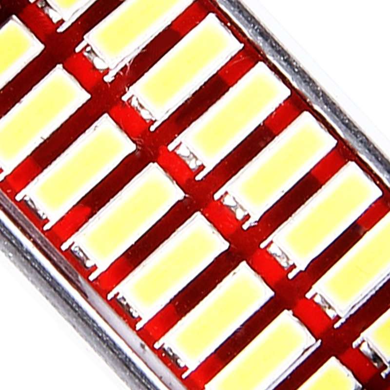 2 PCS DC 12V 3W 36MM Bicuspid Car Door Lamps Registration Mark light Dashboard Dome Door Lights LED