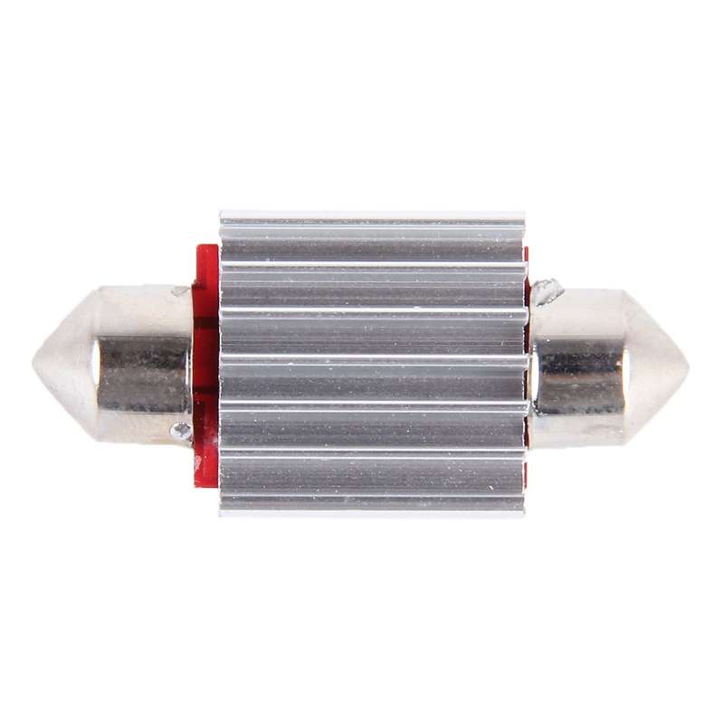 2 PCS DC 12V 6W 36MM Bicuspid Car Door Lamps Registration Mark light Dashboard Dome Door Lights LED