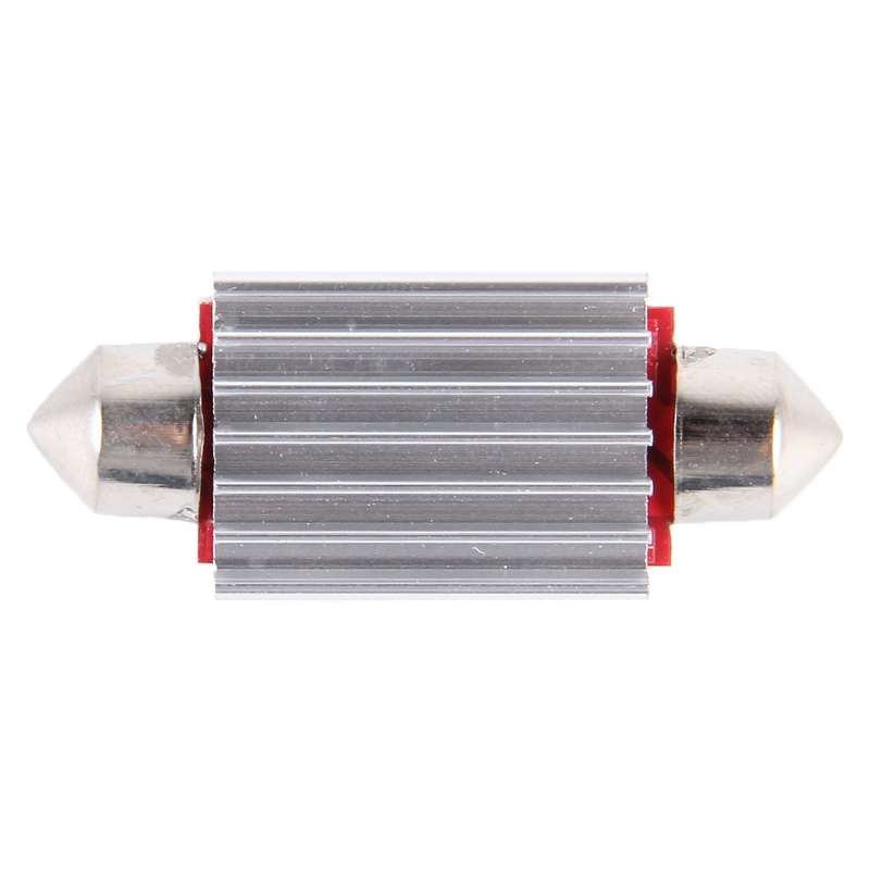 2 PCS DC 12V 6W 41MM Bicuspid Car Door Lamps Registration Mark light Dashboard Dome Door Lights LED