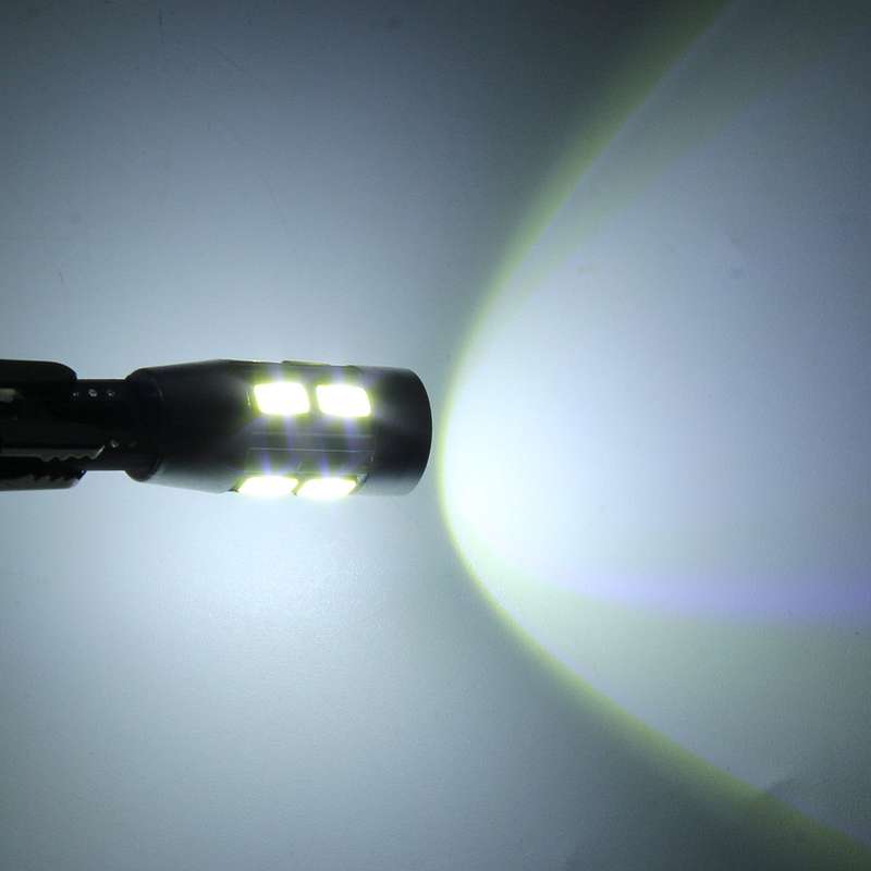 2 PCS T10 6W White Light 10 SMD 5630 LED Error-Free Canbus Car Clearance Lights Lamp, DC 12V