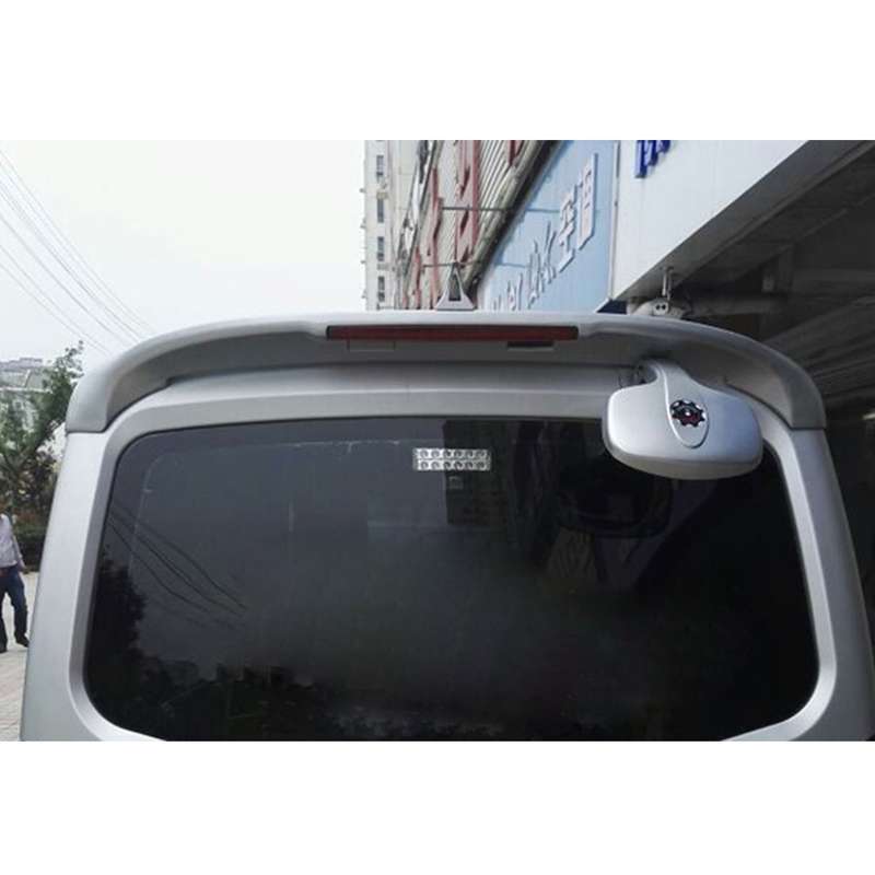 Car Rear Seat Rearview Mirror Back Row Rear View Mirror Children Observed Interior Mirror(Black)