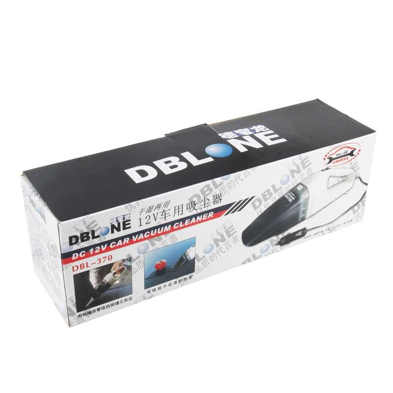 DBL-370 12V Car Vacuum Cleaner Portable Handheld Auto Car Vehicle Vacuum Cleaner Rechargeable Wet An