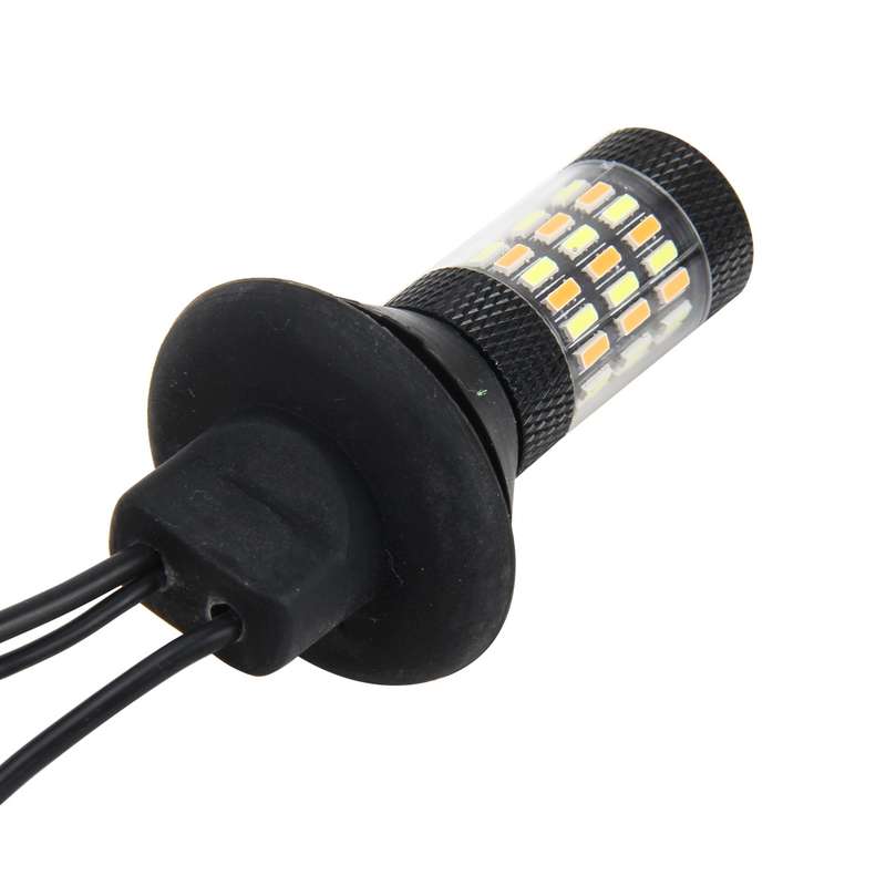 2 PCS 3156 5W 450LM 60LEDs DC 12V SMD-4014 Car Auto Brake Light Turn Signal Lights Car Source Set(Wh