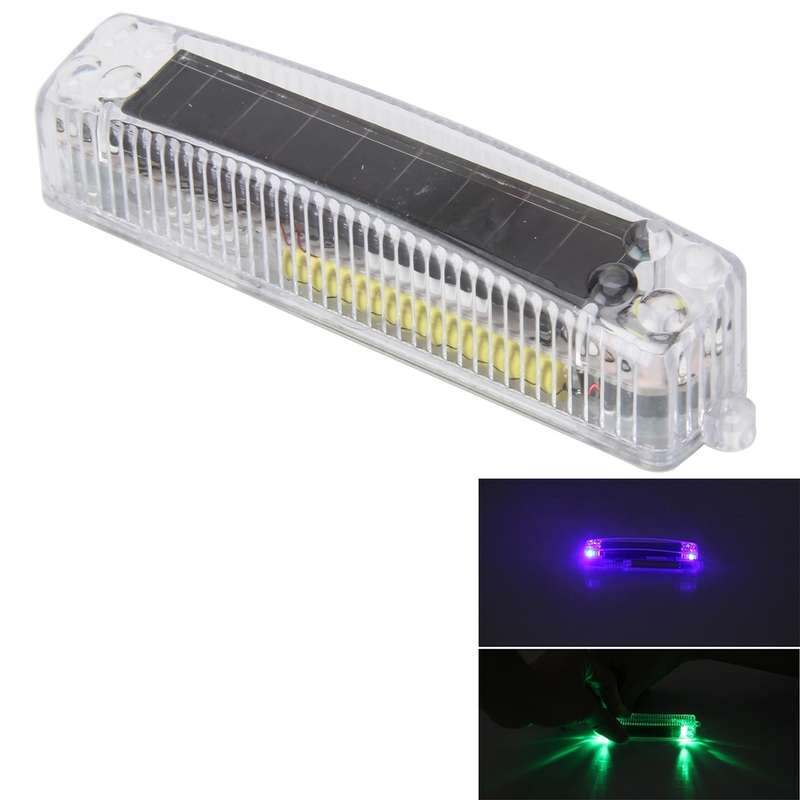 Solar Multi-function Colorful Network Light Caution Light Flashing Lights Car Warning Strobe Flash l